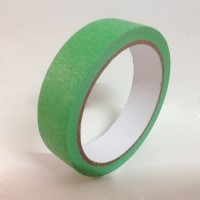 High temperature heat resistant crepe paper paintable automotive paint separation masking tape